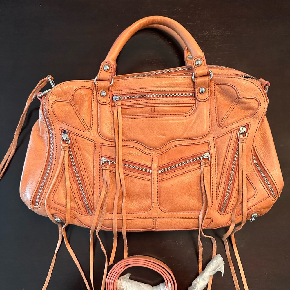 Rebecca Minkoff spring salmon color bag
